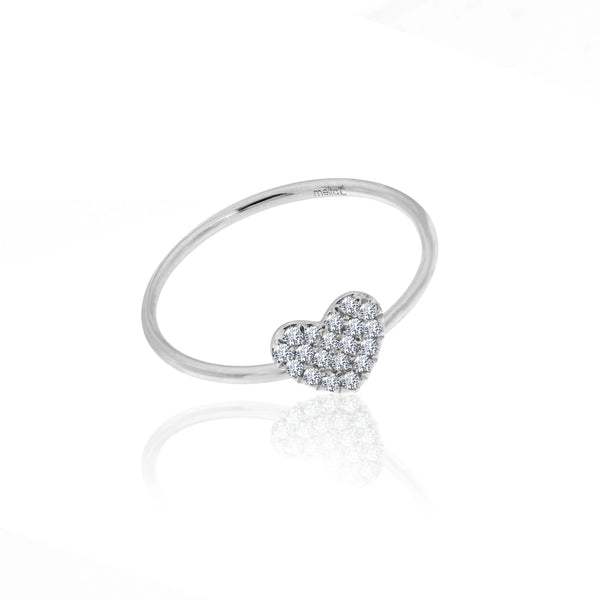 Essential Diamond Heart Ring
