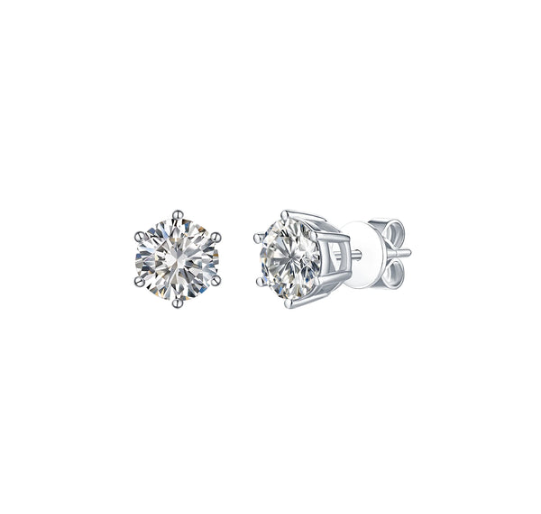 Essentials 2ct Solitaire Earrings