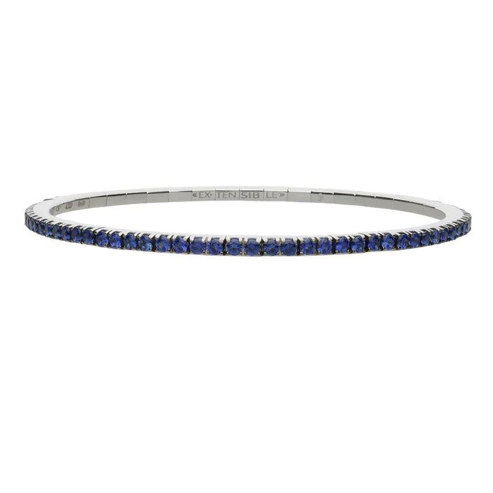Blue Sapphire 'Extensible" Stretch Bracelet