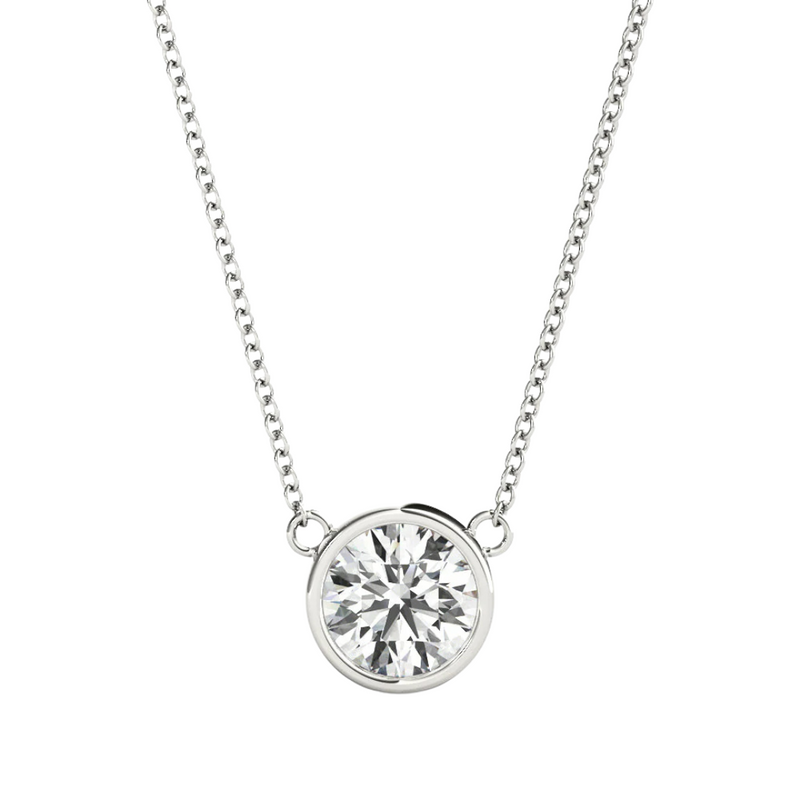 Solitaire Diamond Necklace