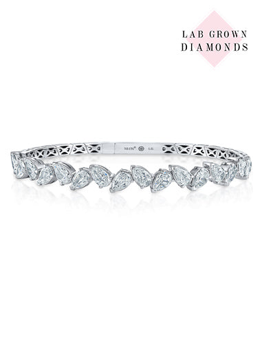 PEAR LAB GROWN DIAMOND BRACELET