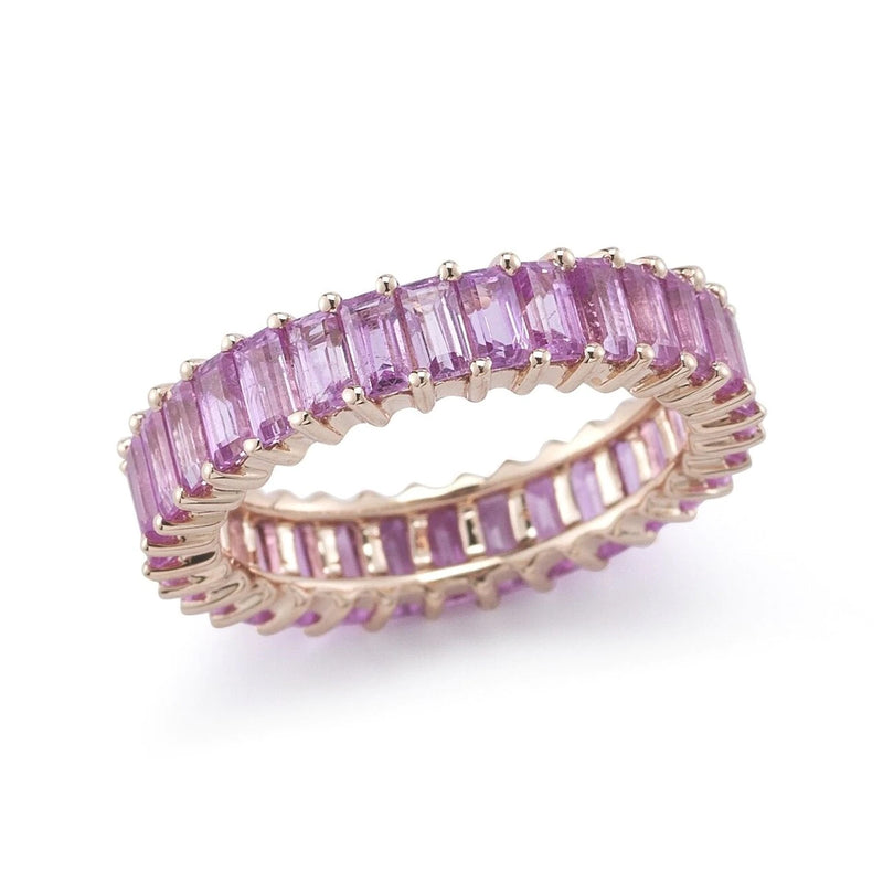 Dana Rebecca Designs Kristyn Kylie Sapphire Baguette Ring